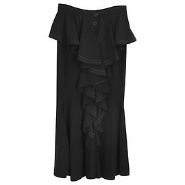 Givenchy AW15 Flamenco Maxirock Schwarz