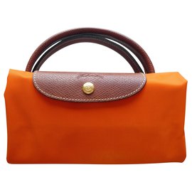 sac longchamps orange