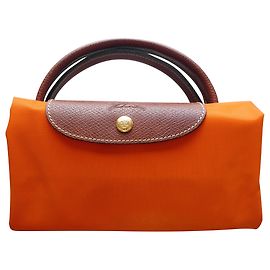 Longchamp Pliage Bag Größe L orange Farbe Orange
