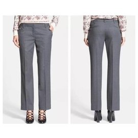 Tory Burch-Pantalon en laine Tory Burch Kane-Gris