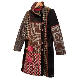 Desigual Abrigos, Ropa de calle Multicolor