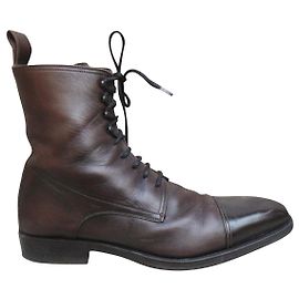 Gucci p ankle boot 42 Brown