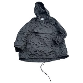 Dior-Hooded anorak dior-Black