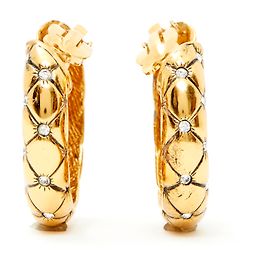 Goossens GOLDEN QUILTED HOOPS  XL Doré