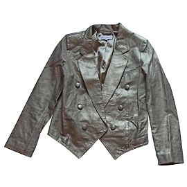 Circus & Co Lederjacke in Gold Golden