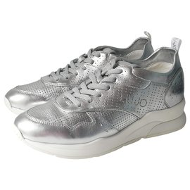 Liu.Jo-Sneakers-Silvery,White