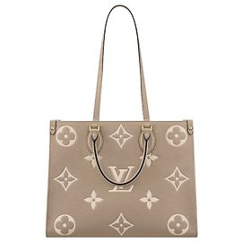 Louis Vuitton OntheGo MM Monogramme Giant Cuir Dune Autre