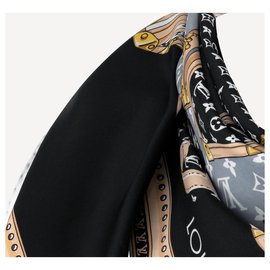 Louis Vuitton-LV foulard Let's Go new-Black