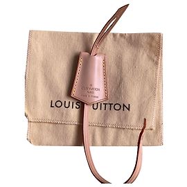 Louis Vuitton Clochette bag charm Beige Green