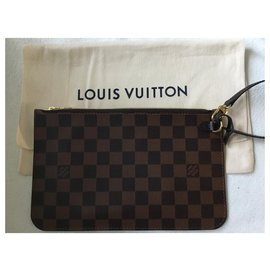Louis Vuitton-Neverfull GM Damier Ebene-Chocolate