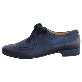 Lanvin Lace ups Black Blue