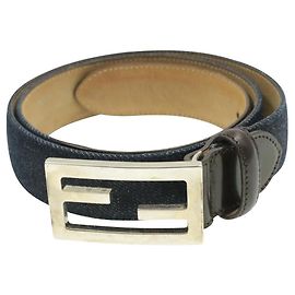 Fendi belt Navy blue