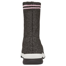 Fendi-Fendi Gray Fabric Sock Sneakers-White,Grey