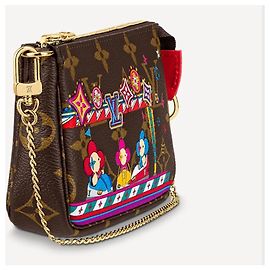 Louis Vuitton Accessoires de mini pochettes LV Marron