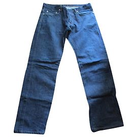 Dior Vaqueros de corte recto, US 33. Azul marino