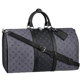 Louis Vuitton LV Keepall eclipse reverso Cinza