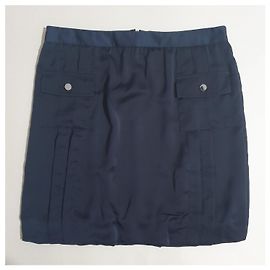 Tory Burch Rock aus Polyester in Blau Blau
