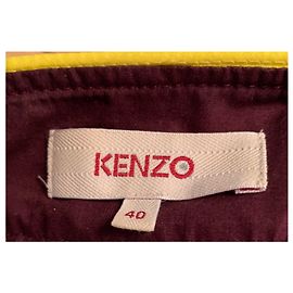Kenzo Vestido tulipán turquesa Multicolor