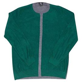Camisola Alexander McQueen de algodão verde escuro Verde escuro
