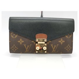 Louis Vuitton-Wallets-Brown