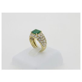 Autre Marque-Ring Ring 2 Diamond carats-Gold hardware