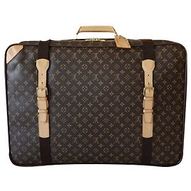 Louis Vuitton Mala de viagem Marrom