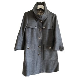Burberry Prorsum-Coats, Outerwear-Grey