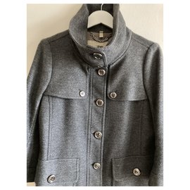 Burberry Prorsum-Coats, Outerwear-Grey
