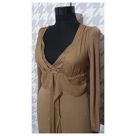 Ermanno Scervino-Dresses-Brown,Other