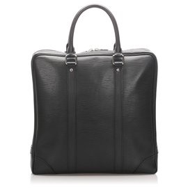 Louis Vuitton-Louis Vuitton Black Epi Vivienne MM-Black