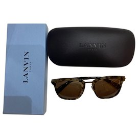 Lanvin-Sonnenbrille-Grau
