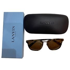 Óculos de sol Lanvin Cinza Plástico Cinza