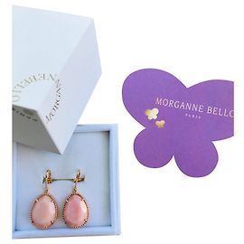 Orecchini Morganne Bello Dolce Vita Oro Rosa e Opale Rosa Rosa
