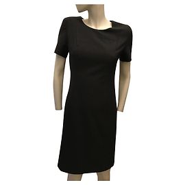 Guy Laroche Schwarzes Kleid Schwarz