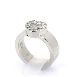 Happy Diamonds Chopard Ring Hardware prateado