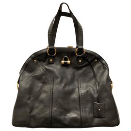 Yves Saint Laurent Bolsa YSL Muse Tote Preto