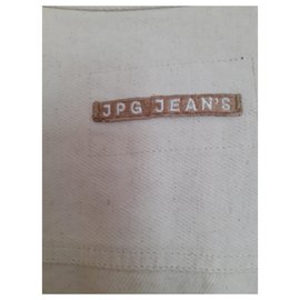 Jean Paul Gaultier-Jacken-Aus weiß