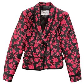 Veste courte Enrico Coveri roses Multicolore