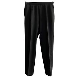 Yves Saint Laurent Vintage schwarze Wollhose YSL Rive Gauche Schwarz