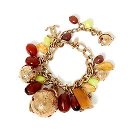 Chanel BRACCIALE WORLD SS COLLECTION 2004 D'oro