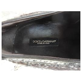 Dolce & Gabbana-Dolce & Gabbana p derbies 39-Castanho claro