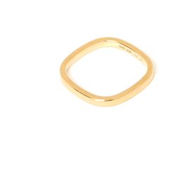 Dinh Van SQUARE ALIANCE 2 mm TDD54 D'oro