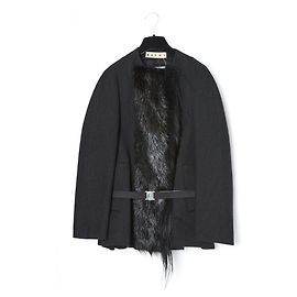 Marni DARK GRAY GOAT FUR FR38 Dark grey