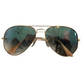 Ray-Ban Blue Aviator Sunglasses Blue