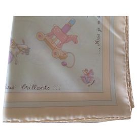 Hermès Hermes Square 90X90 Parlami del cavallo Multicolore