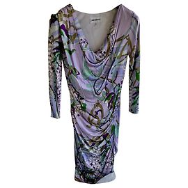 Mini vestido de viscose multicolorido Emilio Pucci Multicor