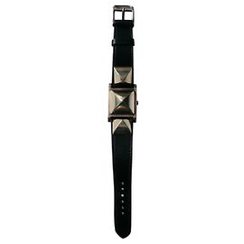 Hermès Relógio HERMES Médor em excelente estado Preto