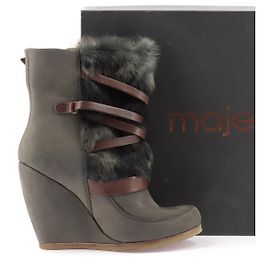 Maje Bottines / Low Boots Marron