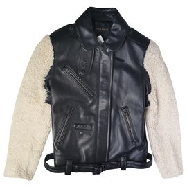 Coach jacket Black Eggshell