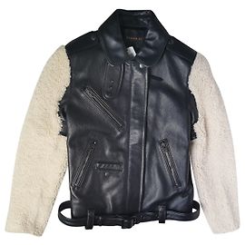 Giacca coach Nero Bianco sporco
